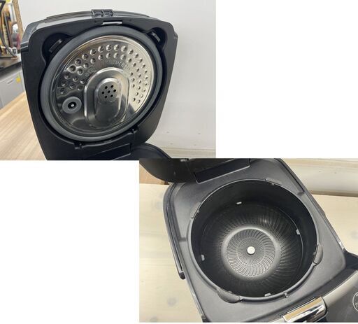 炊飯器 5.5合 IH 2020年製 銘柄量り炊き アイリスオーヤマ KRC-IC50-B 黒 IH炊飯ジャー ブラック IRIS O