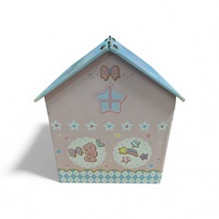 年代物 レア コレクター キキララ ハウス型ボックス 小物入れ 小物ケースの画像