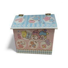 年代物 レア コレクター キキララ ハウス型ボックス 小物入れ 小物ケースの画像