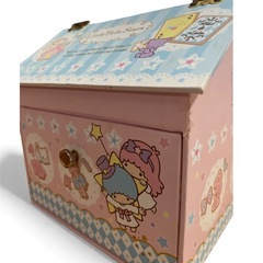 年代物 レア コレクター キキララ ハウス型ボックス 小物入れ 小物ケースの画像