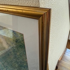 クロード・モネ複製画　額装付き　幅92cm、縦86cmの画像