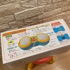 お値下げ中　太鼓　美品　メロディにあわせて叩こう♪たのしいボンゴの画像