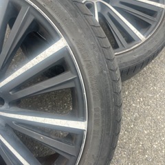 アルミ付タイヤ　225/40ZR19  4本セットの画像