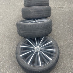 アルミ付タイヤ　225/40ZR19  4本セットの画像