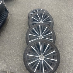 アルミ付タイヤ　225/40ZR19  4本セットの画像