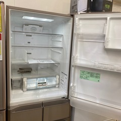 ⭐️大容量⭐️2016年製 HITACHI 401L冷蔵庫  R-S4200F 新鮮スリープ野菜室 真空チルド 自動製氷 No.7876 KEの画像
