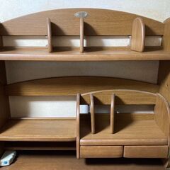 学習机　椅子あり　引き出しのみ別にあり　の画像