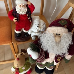 クリスマス　ぬいぐるみ　人形の画像