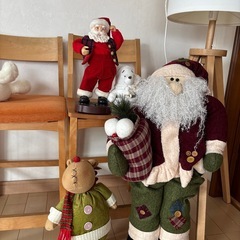 クリスマス　ぬいぐるみ　人形の画像