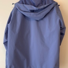 【新品未使用】All Weather-Tex マウンテンパーカー XL ブルー フード付の画像