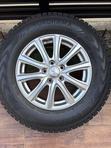 YOKOHAMA 225/65R17 アイスガードスタッドレスタイヤ４本セット
