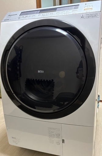 panasonic ドラム式洗濯機 11kg 2018年製