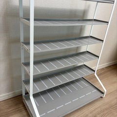 tower 山崎実業 トミカ プラレール ラック 収納棚 ディスプレイラック 白の画像