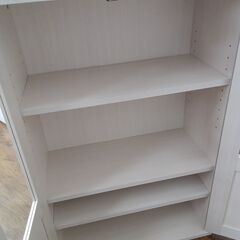 ★リユースのサカイ水戸店★食器棚ホワイトH35×D29×W60クリーニング済みMT6473の画像