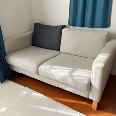 IKEA ソファ Karlstad イケア カルルスタード ベージュの画像
