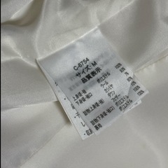 ダウン切り返しジャケットカシミヤの画像