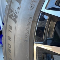 空気圧センサー付きスタッドレスホイール4本セット　新型NX 20系nxの画像