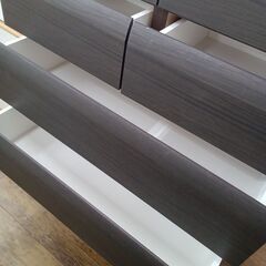 ★リユースのサカイ水戸店★NITORIチェストダークブラウンH137×D42×W88.5クリーニング済みMT6475の画像