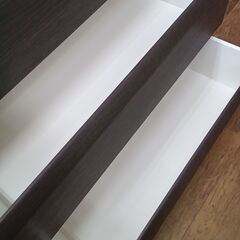 ★リユースのサカイ水戸店★NITORIチェストダークブラウンH137×D42×W88.5クリーニング済みMT6475の画像