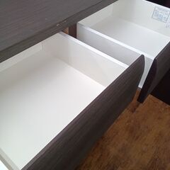 ★リユースのサカイ水戸店★NITORIチェストダークブラウンH137×D42×W88.5クリーニング済みMT6475の画像