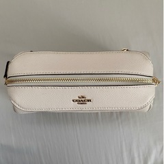 coach ショルダーバッグ　ホワイトの画像
