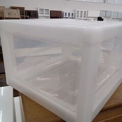 ★リユースのサカイ水戸店★プラケースホワイトH23×D41.5×W34クリーニング済みMT6476の画像