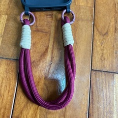 iphone14. 携帯カバーソフトタイプ ストラップ付きの画像