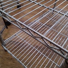 ★リユースのサカイ水戸店★メタルラックシルバーH150×D46×W90クリーニング済みMT6478の画像