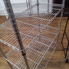 ★リユースのサカイ水戸店★メタルラックシルバーH150×D46×W90クリーニング済みMT6478の画像