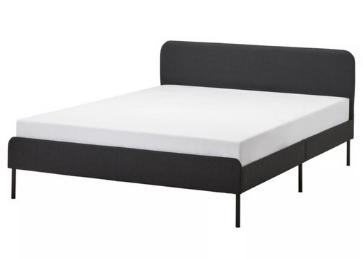 東京23区送料無料　美品IKEA ベッドフレームクイーン⭕️マットレス クイーン IKEA クイーンベッド ベッドフレーム マットレス (もあ) 本厚木の