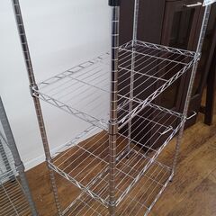 ★リユースのサカイ水戸店★メタルラックシルバーH120×D35×W65クリーニング済みMT6480の画像