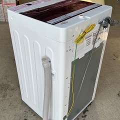 ハイアール　全自動洗濯機　５．５ｋｇ　ピンク／ホワイト　２０１９年製　ＪＷ－Ｃ５５ＣＫの画像