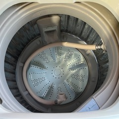 ハイアール　全自動洗濯機　５．５ｋｇ　ピンク／ホワイト　２０１９年製　ＪＷ－Ｃ５５ＣＫの画像