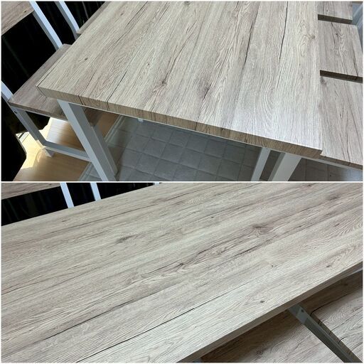 ダイニング7点セット  ダイニングテーブル×1　イス×6
