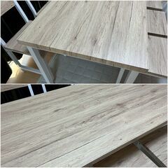 ダイニング7点セット  ダイニングテーブル×1　イス×6の画像