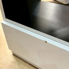 【特価品】ニトリ テレビボード ALFA-150LB ホワイトの画像