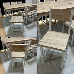 ダイニング7点セット  ダイニングテーブル×1　イス×6の画像