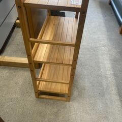 リサイクルショップどりーむ天保山店　No5064 ラック　棚　シェルフ　ウッドラックの画像