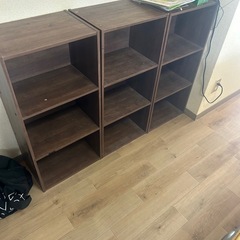 カラーボックス 3段 3個 12月5日までの画像