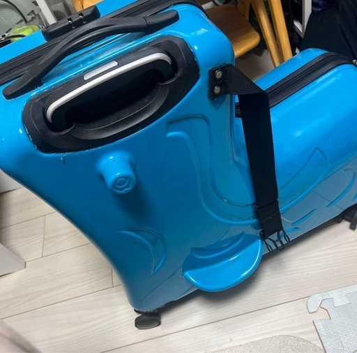 スーツケース　子供のせ