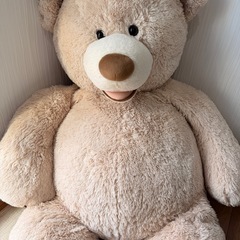 クマぬいぐるみ特大140cmの画像