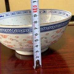 景徳鎮　中華丼5枚と小皿10枚セットの画像