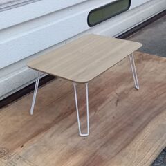 【木更津市民限定】折りたたみテーブル（2512-17）の画像