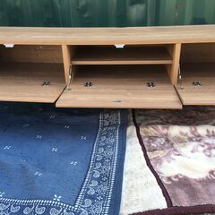 JM20489K) ベガテレビ台＜幅：約42cm 高さ：約37cm 奥行150cm ＞中古品【取りに来られる方限定】　 の画像