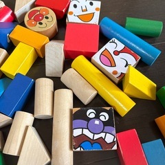 アンパンマン積み木の画像
