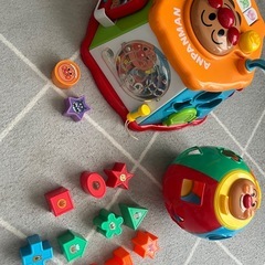 アンパンマンおもちゃセットの画像