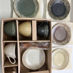 KANSAI　コーヒー碗皿揃（スプーン付）5客セットYK-7015-1の画像