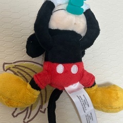 おしゃぶり　新品　リッチェル　ミッキーマウス　ホルダー　ぬいぐるみの画像