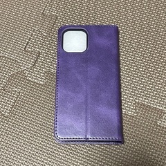 【新品未使用】iPhone12／12pro 手帳ケース　パープルの画像