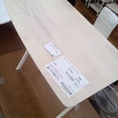 ★リユースのサカイ水戸店★NITORI折りたたみテーブルホワイトH67×D39.5×W67クリーニング済みMT6490の画像